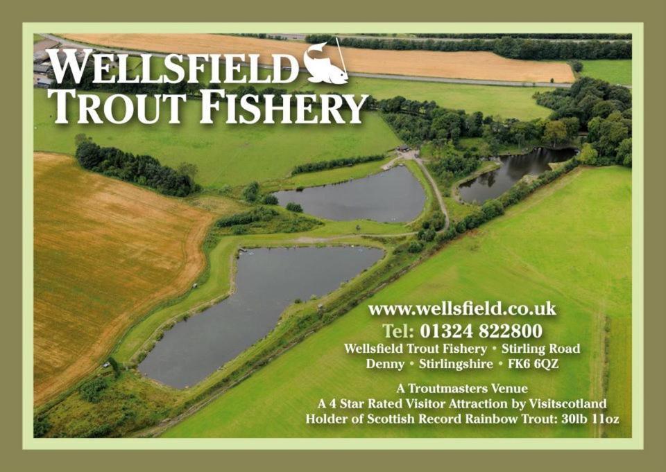 Wellsfield Farm Holiday Lodges Stirling Kültér fotó